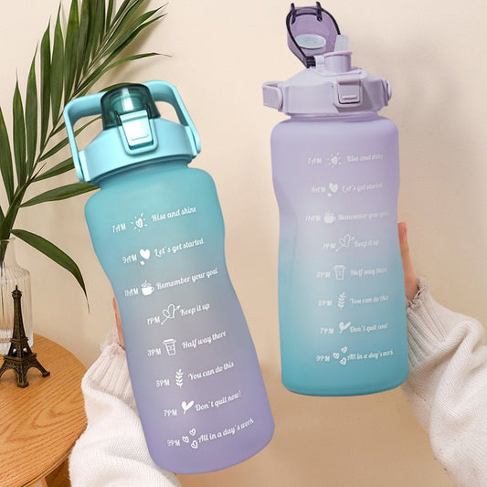 2L Large Capacity Water Bottle Straw Cup - ESSENTIALS365