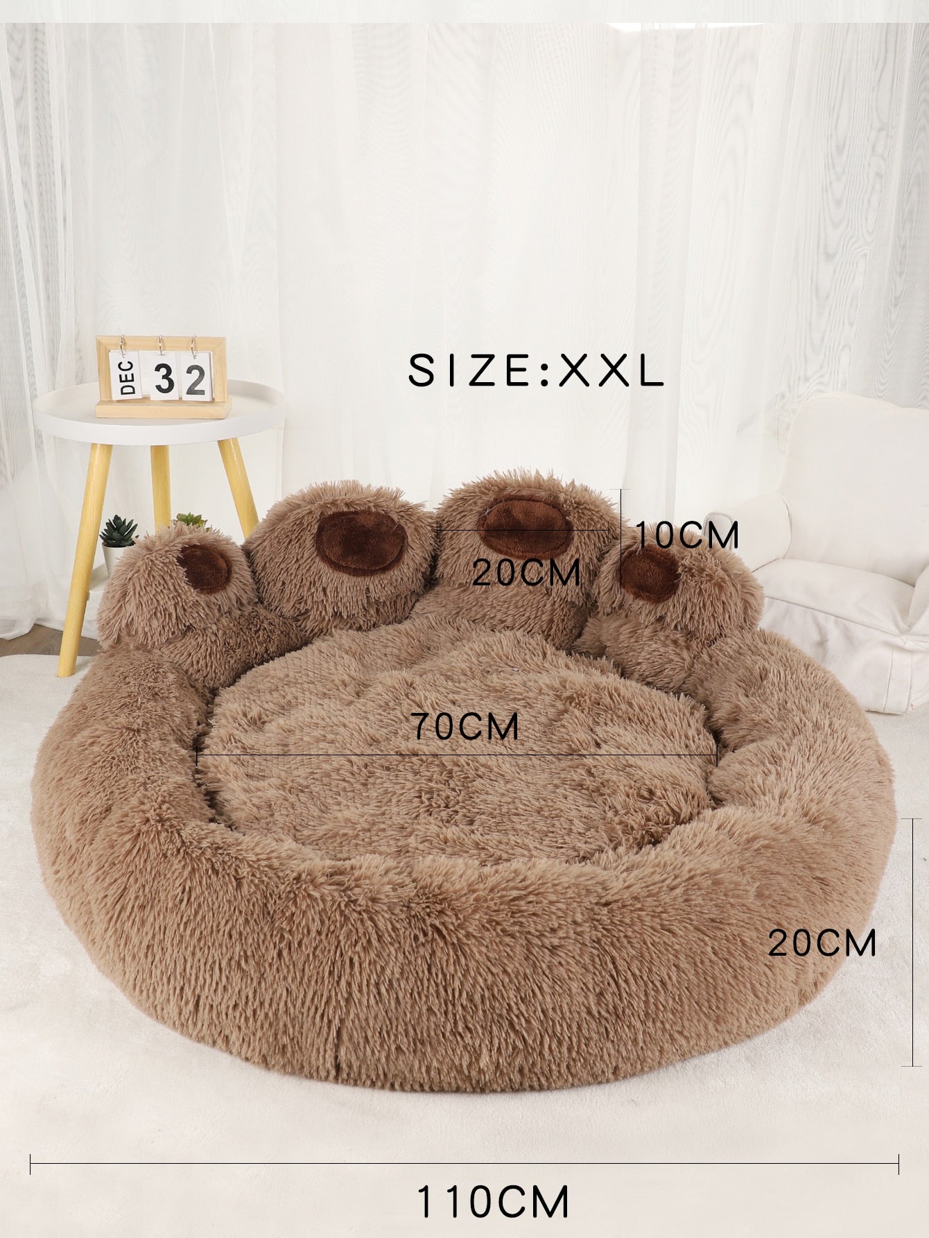 Dog Sofa Beds for Small Dogs Warm Pet Accessories Bed Accessorys Large Mat Pets Kennel Washable Plush Medium Basket Puppy Cats