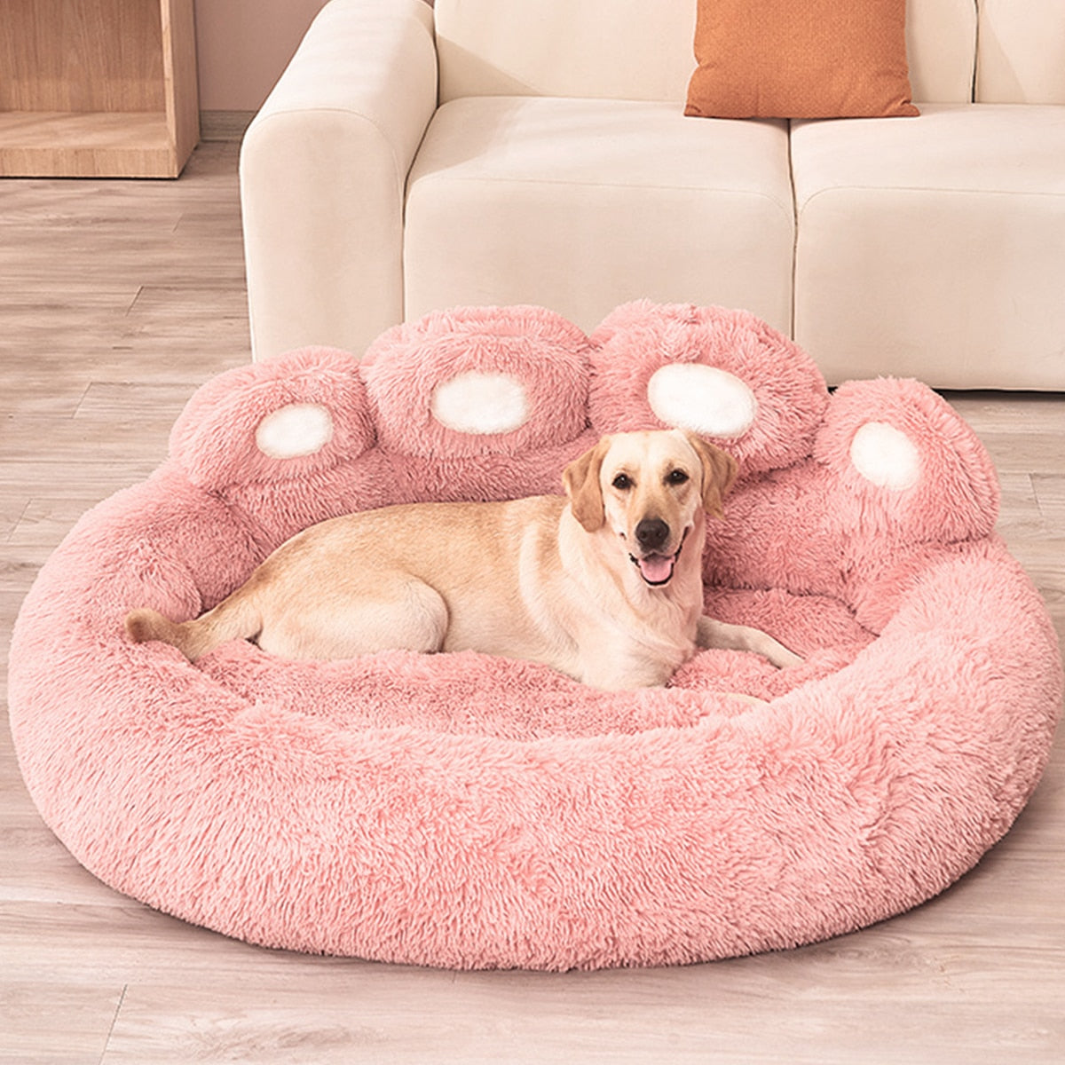 Dog Sofa Beds for Small Dogs Warm Pet Accessories Bed Accessorys Large Mat Pets Kennel Washable Plush Medium Basket Puppy Cats