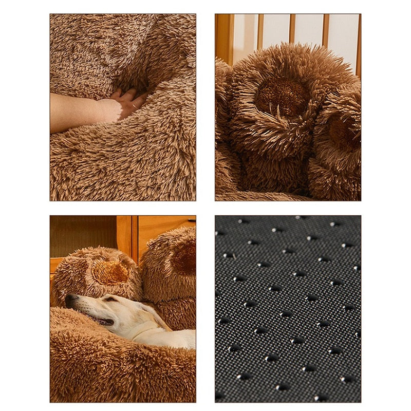 Dog Sofa Beds for Small Dogs Warm Pet Accessories Bed Accessorys Large Mat Pets Kennel Washable Plush Medium Basket Puppy Cats