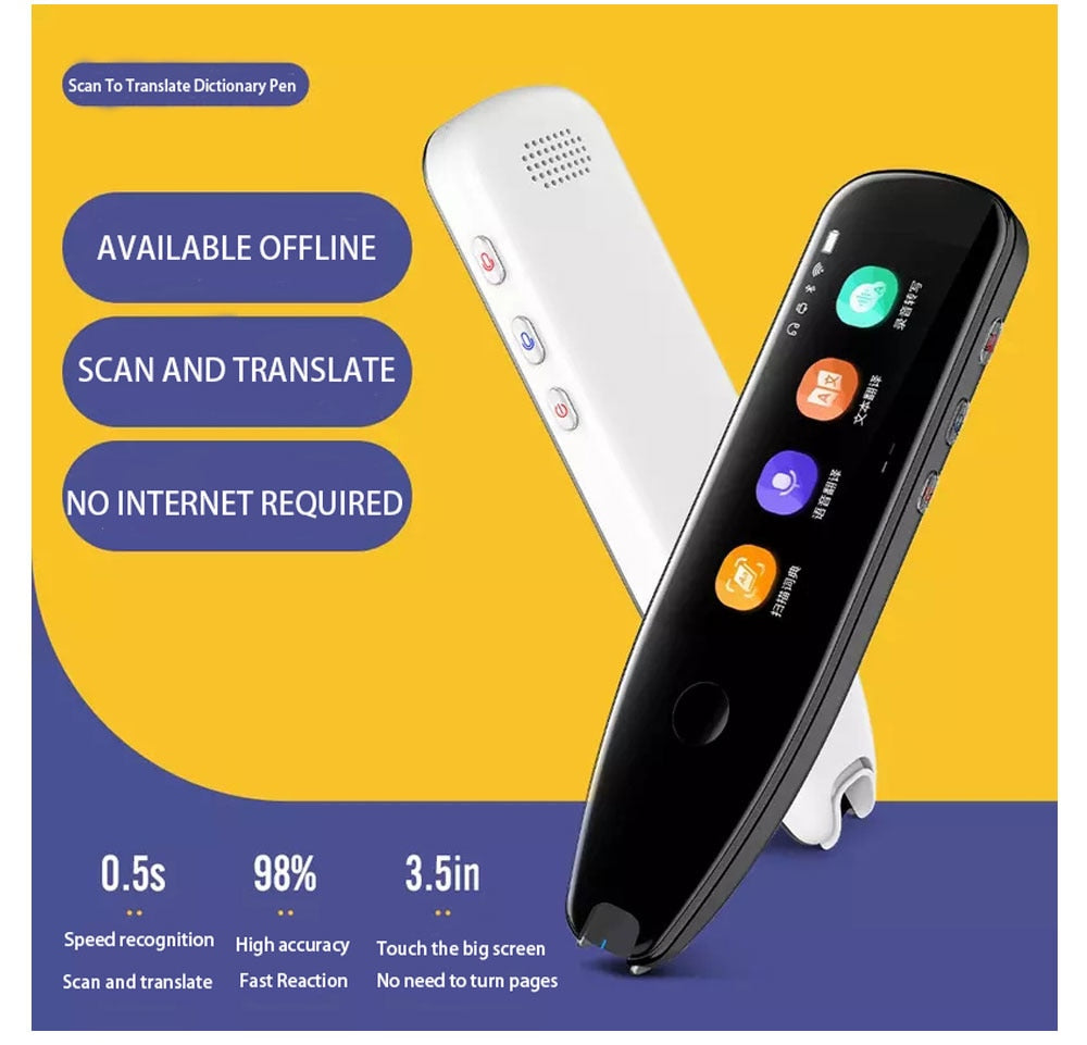 Smart Voice Scan Translator Pen Travel Abroad Dictionary Pen