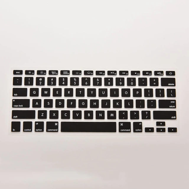 Candy Colors Silicone Keyboard Cover Sticker - ESSENTIALS365