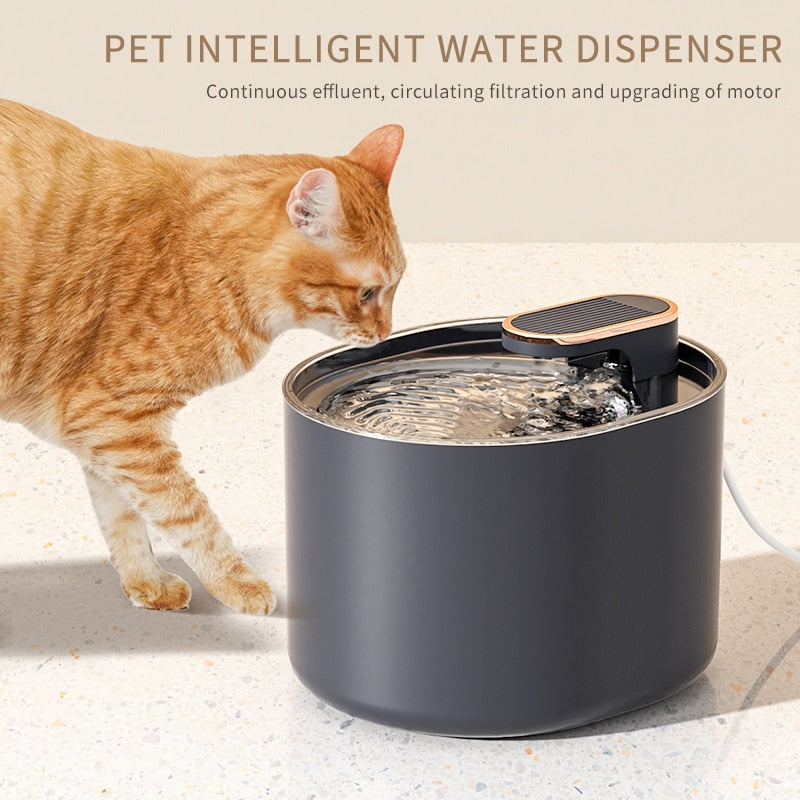 3L Self-contained Automatic Pet Water Fountain - ESSENTIALS365