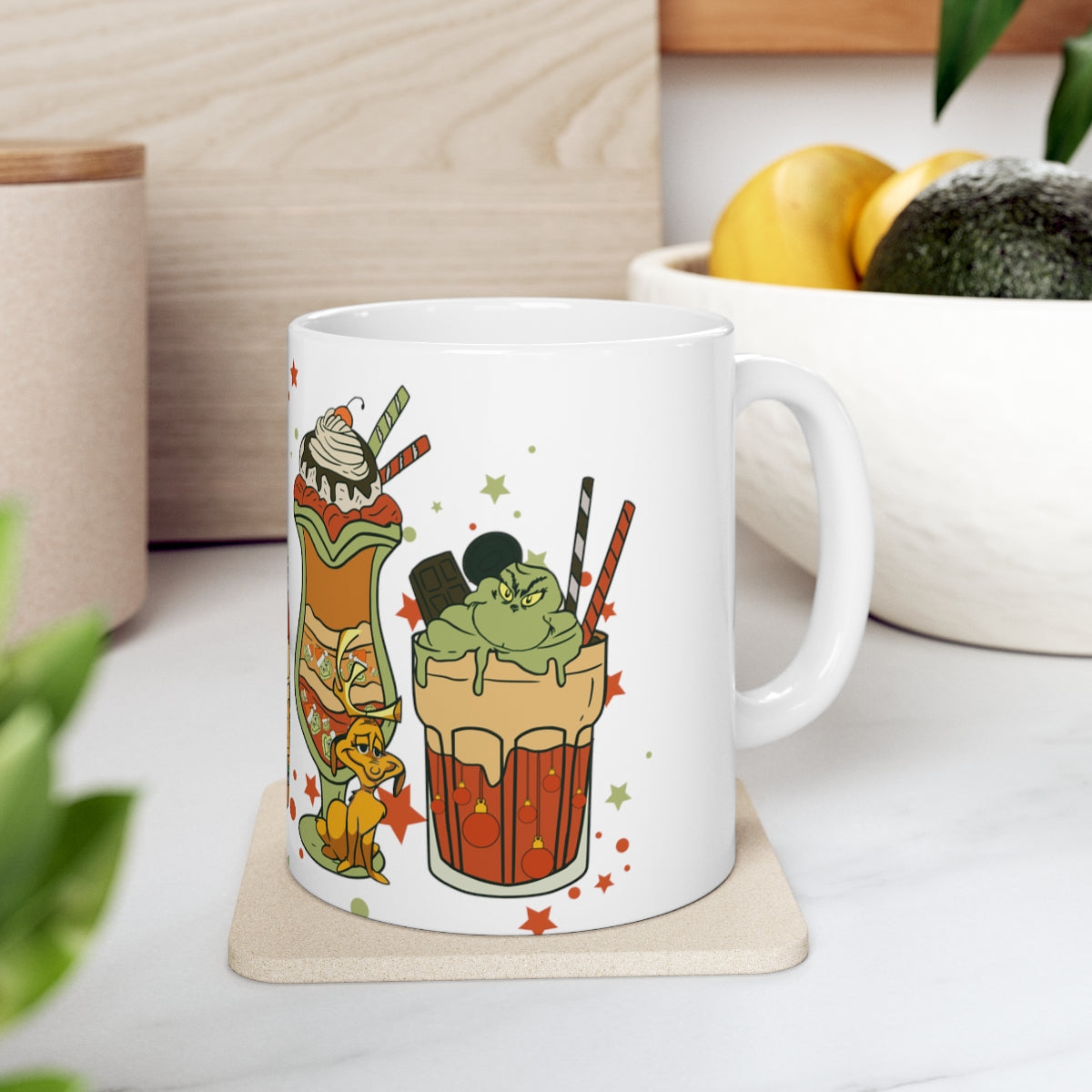 The GRINCH Ceramic Mug 11oz - ESSENTIALS365