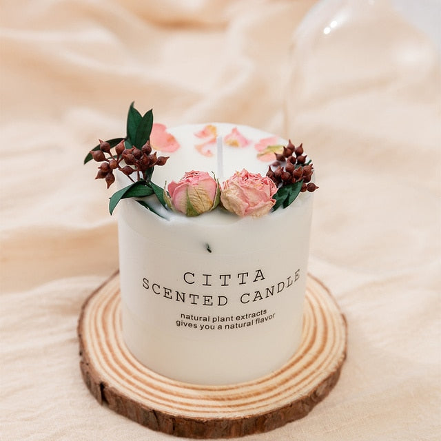 Soy Wax Pillar Scented Candles - ESSENTIALS365