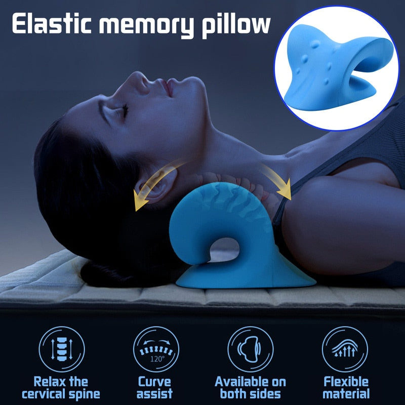 Neck Shoulder Stretcher Pillow - ESSENTIALS365