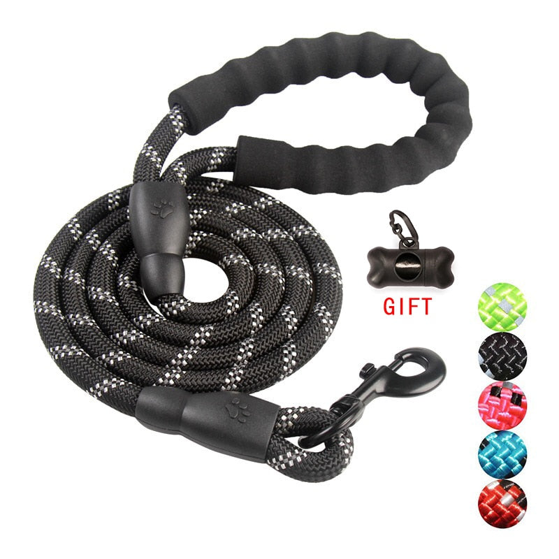 Durable Nylon Dog harness Color 1.5M Pet Dog Leash Walking Training Leash Cats Dogs Leashes Strap Dog Belt Rope - ESSENTIALS365