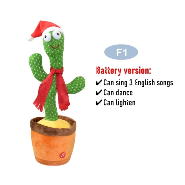 Dancing Cactus Electronic Plush Toys - ESSENTIALS365