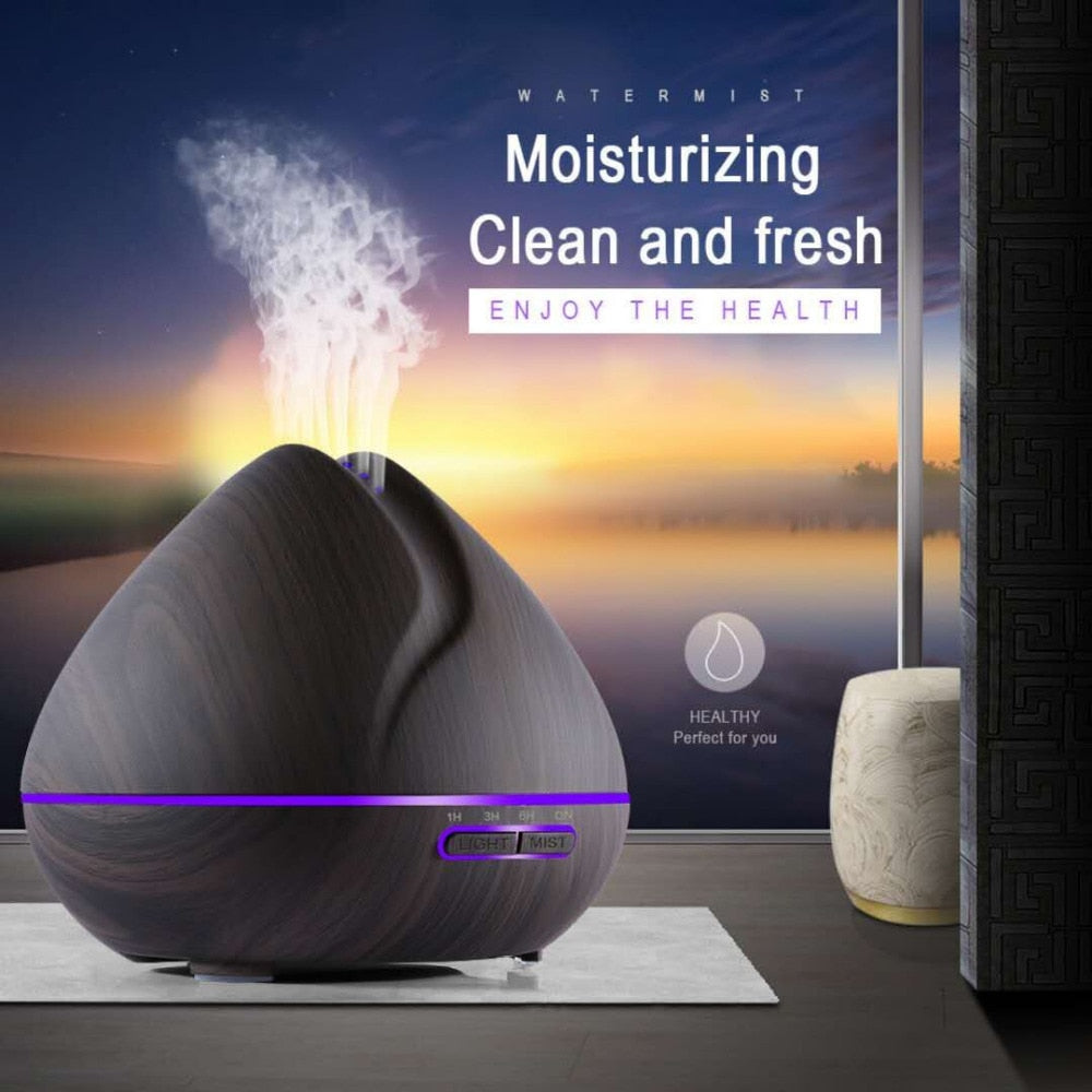 500ml Air Aroma Ultrasonic Humidifier - ESSENTIALS365