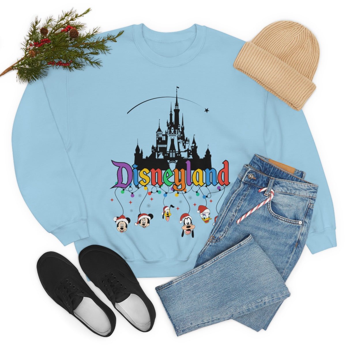 Disneyland Christmas Unisex Heavy Blend™ Crewneck Sweatshirt - ESSENTIALS365