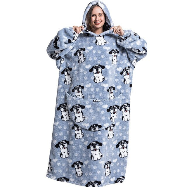 Oversized Wearable  TV Blankets - ESSENTIALS365