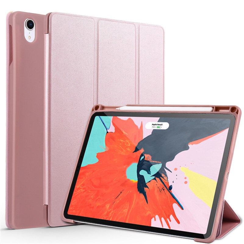 Cover Trifold Stand Case with Pencil Holder Cover for iPad Pro11 tablet case - ESSENTIALS365