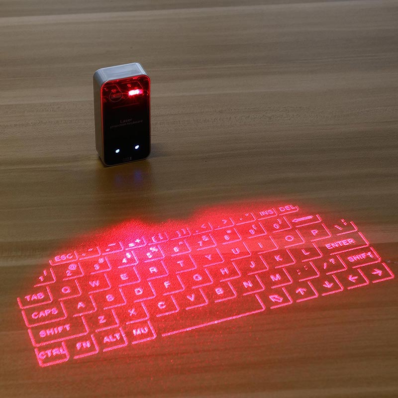 Bluetooth virtual laser keyboard Wireless Projection mini keyboard Portable for computer Phone pad Laptop With Mouse function - ESSENTIALS365