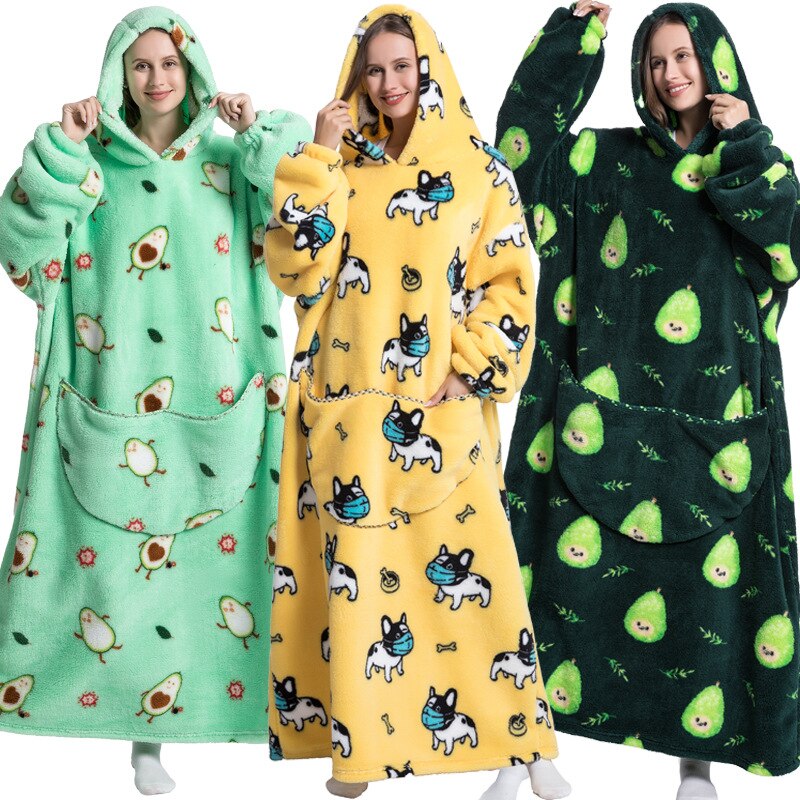 Oversized Wearable  TV Blankets - ESSENTIALS365