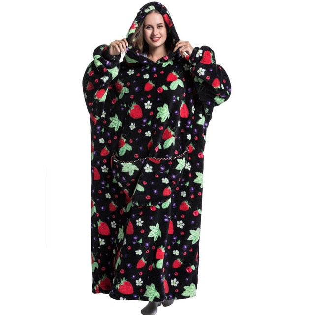 Oversized Wearable  TV Blankets - ESSENTIALS365