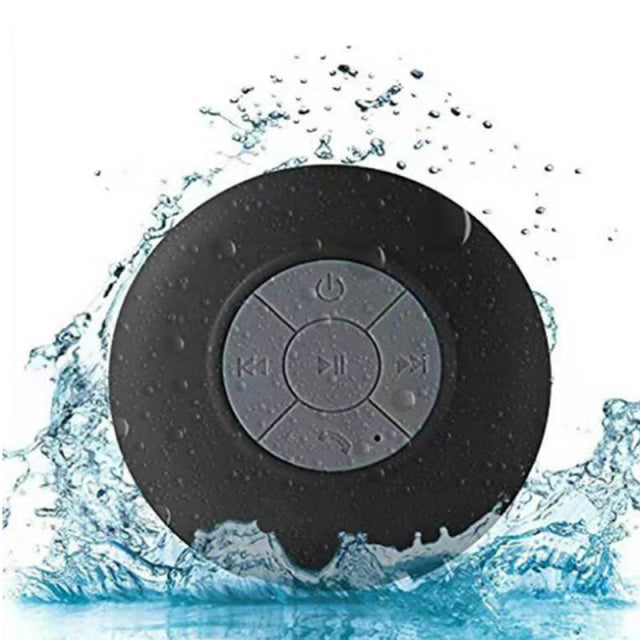 Mini Bluetooth Speaker Portable Waterproof Wireless Handsfree Speakers for Showers Bathroom Sucker Bluetooth Speaker Sound Box - ESSENTIALS365