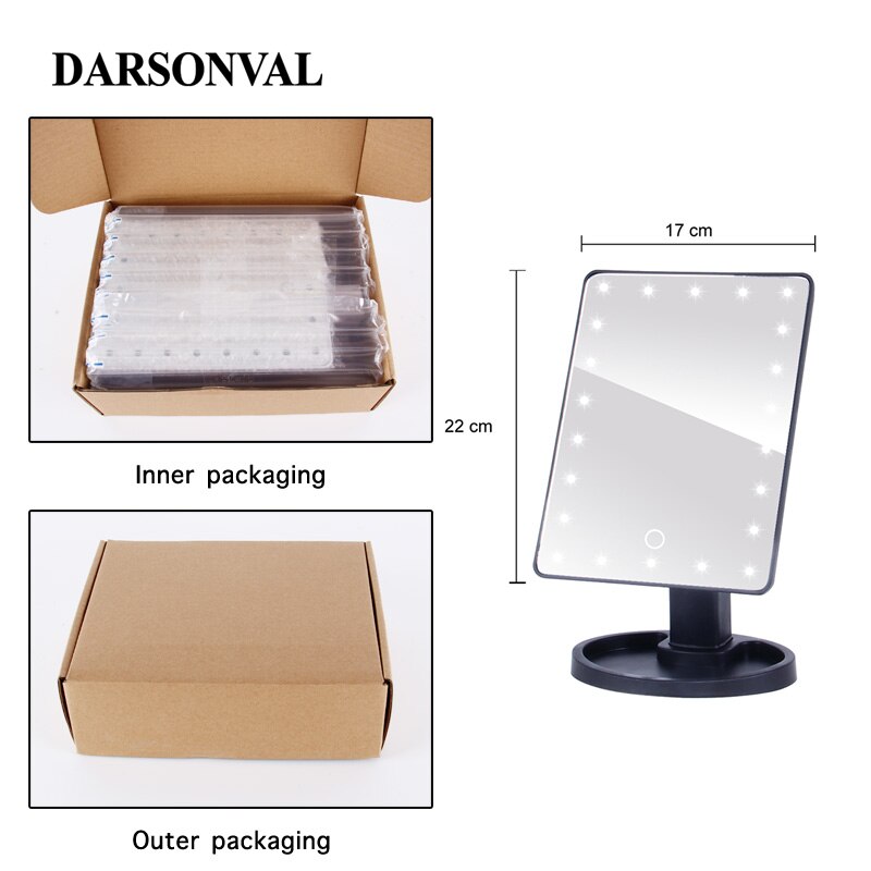 Makeup Mirror Adjustable LED Light - ESSENTIALS365