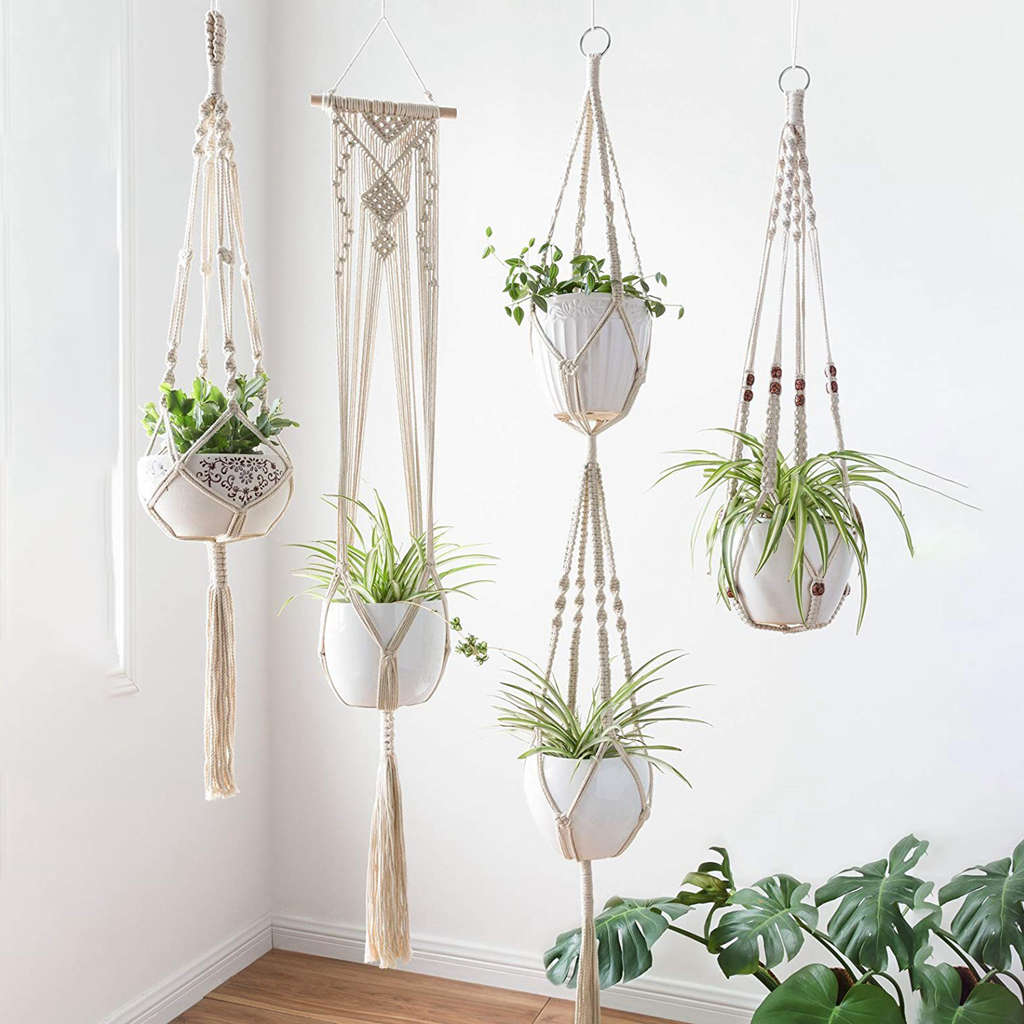 Macrame Plant Hangers - ESSENTIALS365