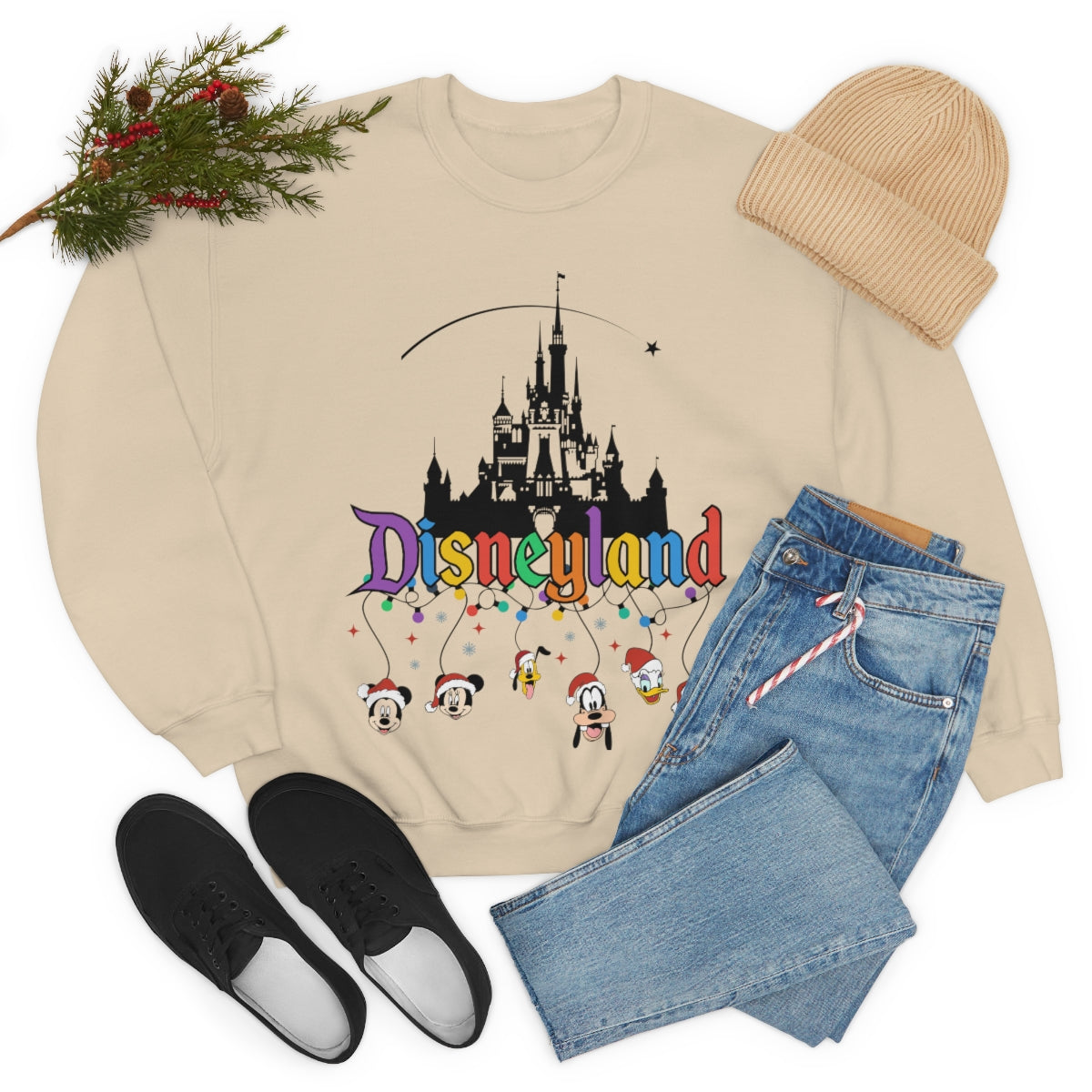 Disneyland Christmas Unisex Heavy Blend™ Crewneck Sweatshirt - ESSENTIALS365