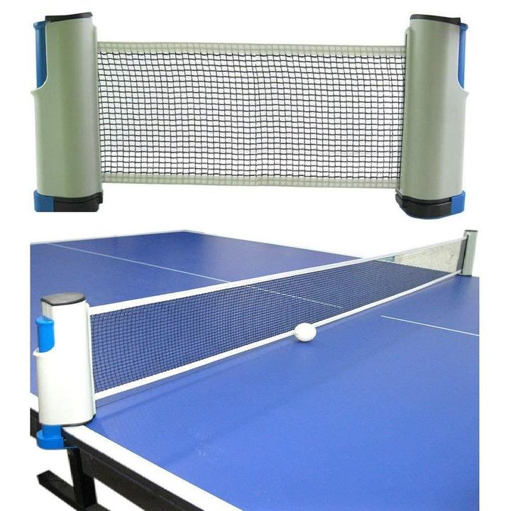 Easy Install Retractable Table Tennis Net - ESSENTIALS365