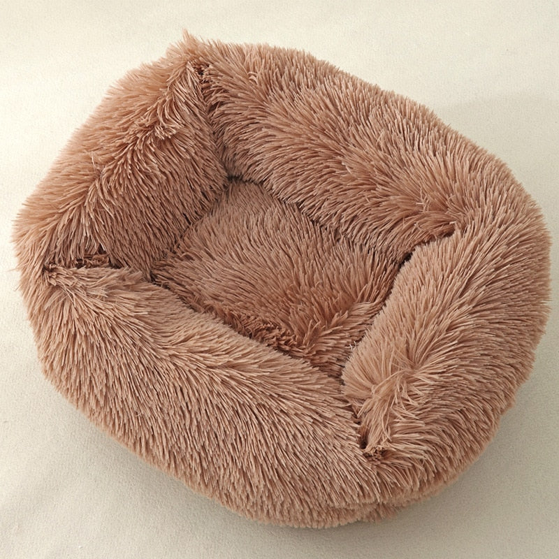 Plush Cat Bed House Warm Soft Square Cats Nest Winter Pet Cushion Mats For Small Dogs Cats Pet Basket Puppy Kennel Pets Supplies - ESSENTIALS365