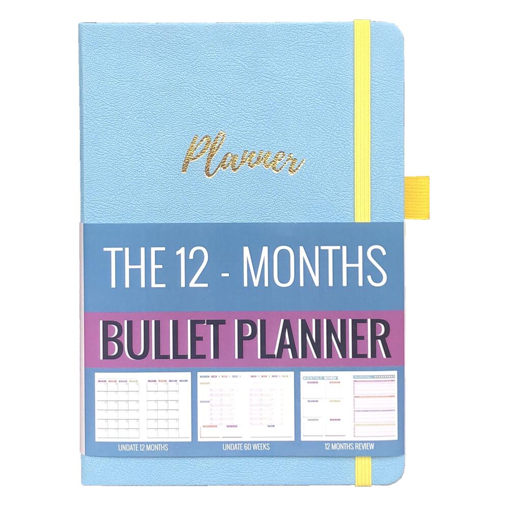 Agenda 2023 Daily Planner Life Goal Setting Undated Weekly Monthly Year Calendar Organizer Notebook - Fitness Yoga Habit - ESSENTIALS365