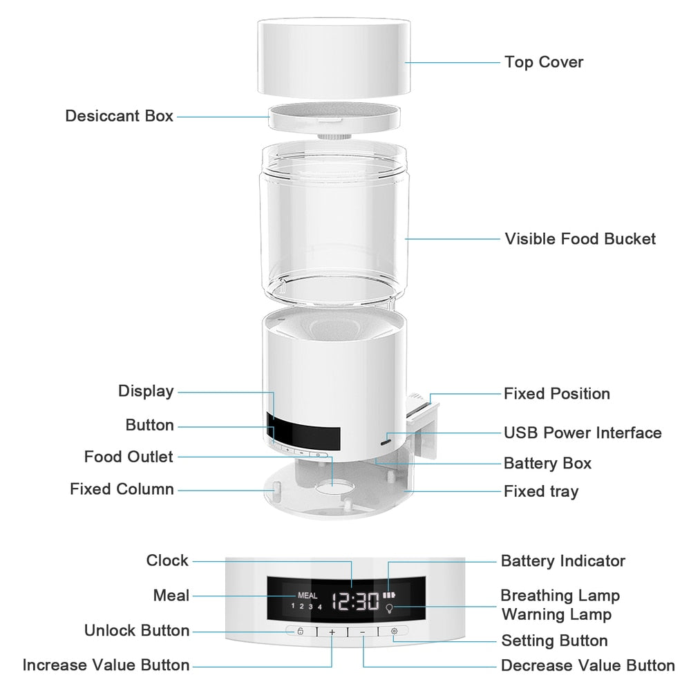 Automatic Fish Feeder - ESSENTIALS365