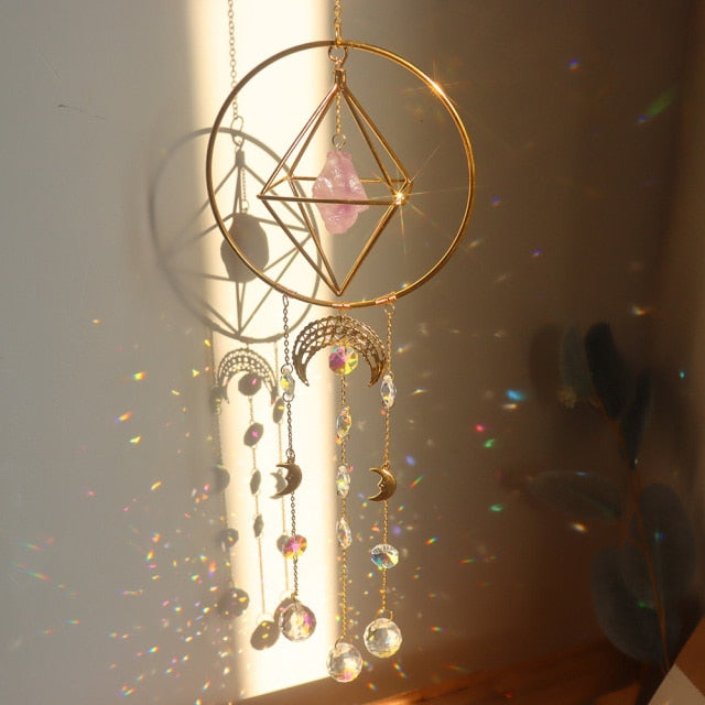 Shining Crystal Light Catcher Prism Pendant - ESSENTIALS365