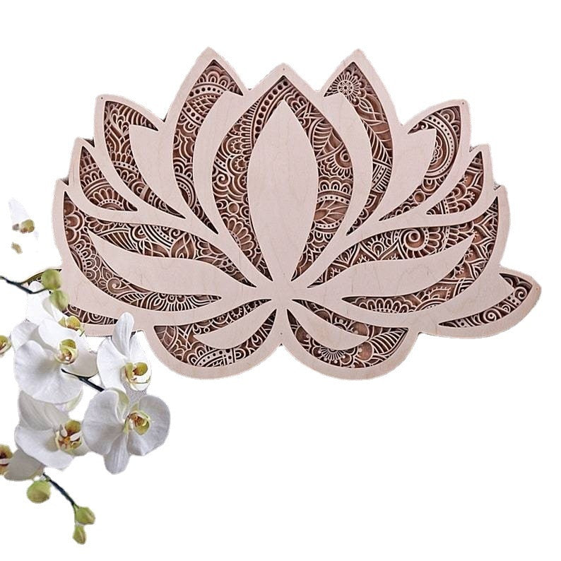 Lotus Flower Wall Hanging Light - ESSENTIALS365