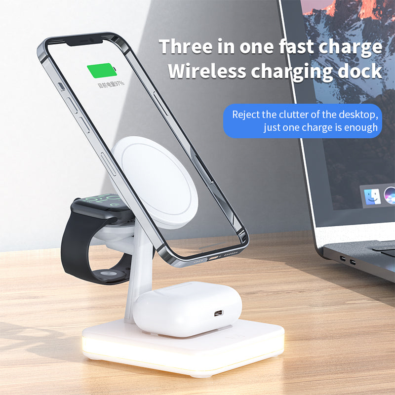 25W Magnetic Wireless Charger Stand - ESSENTIALS365