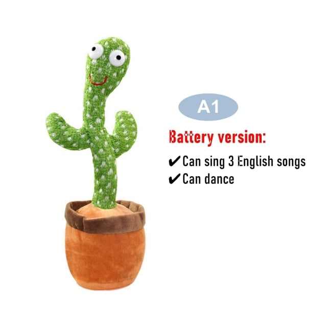 Dancing Cactus Electronic Plush Toys - ESSENTIALS365