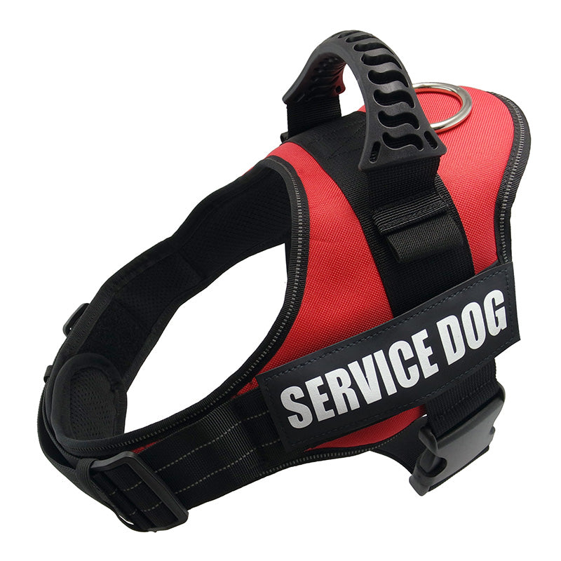 K9 Reflective Harness Adjustable Nylon Collar Vest - ESSENTIALS365