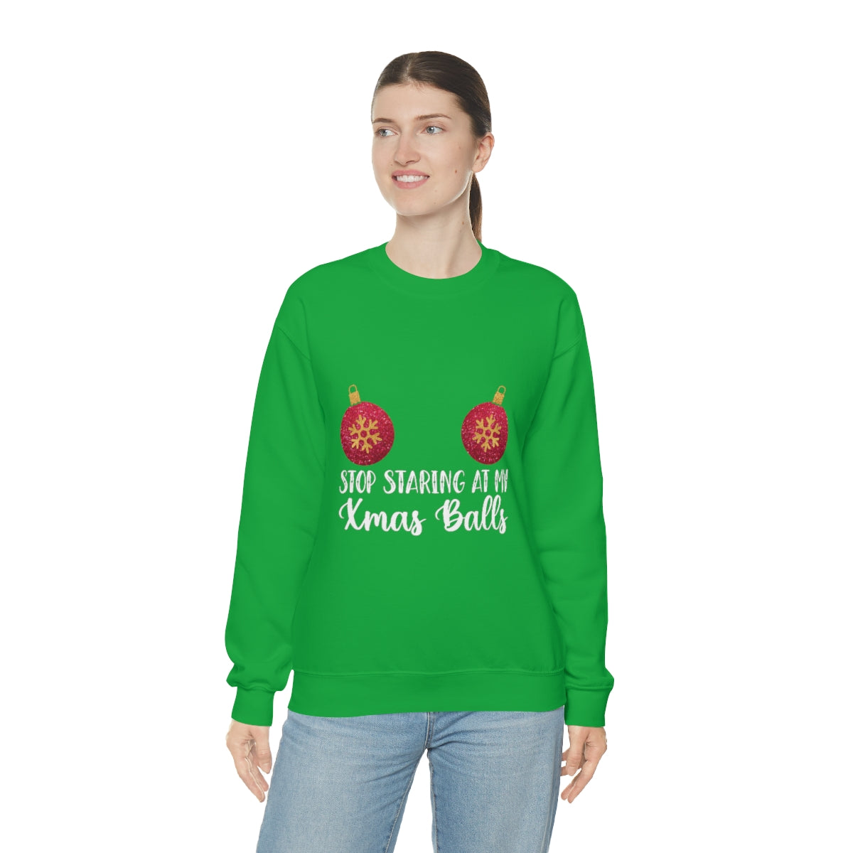 Christmas Sweatshirt, SweatshirtUnisex Heavy Blend™ Crewneck Sweatshirt - ESSENTIALS365