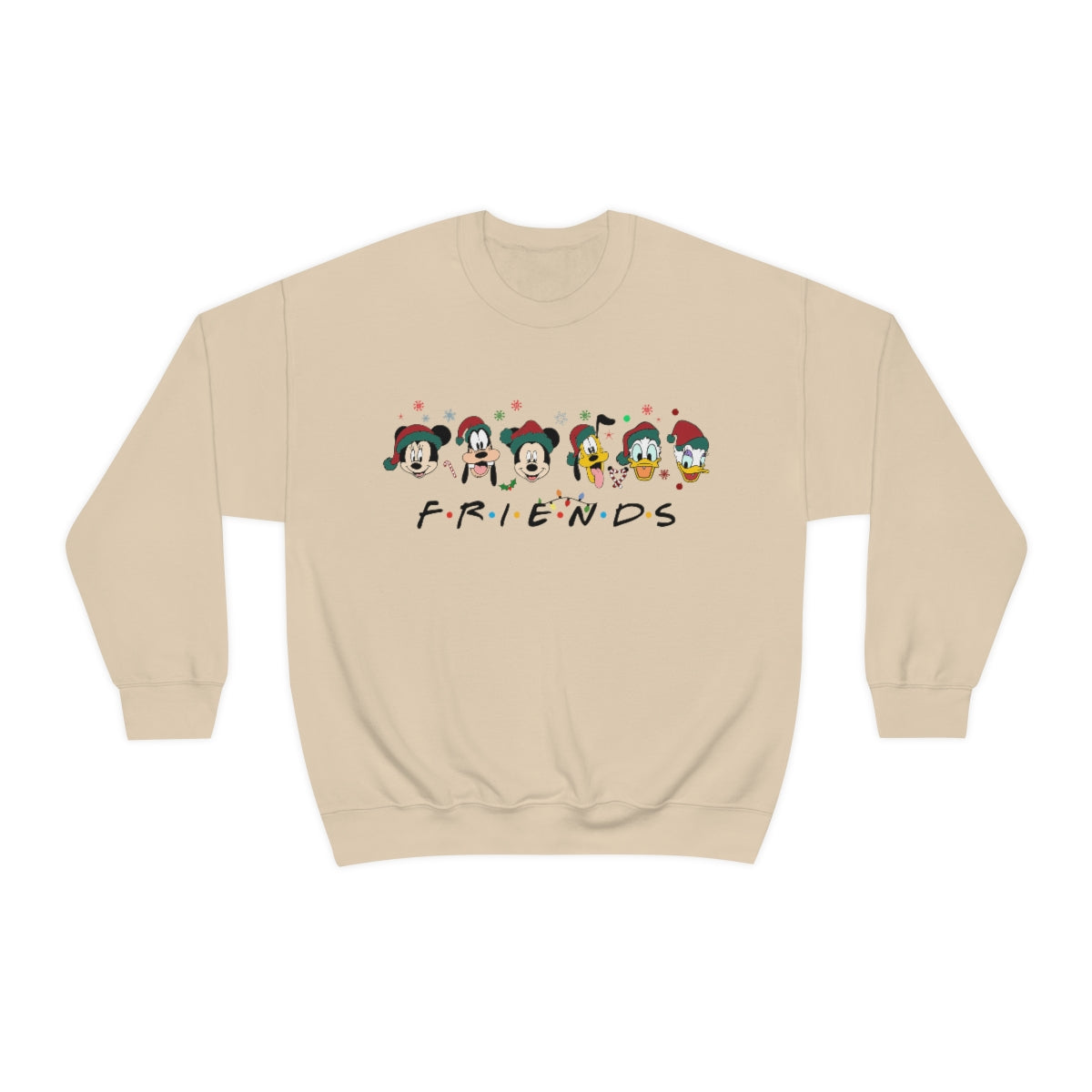 Christmas Friends Sweater Unisex Heavy Blend™ Crewneck Sweatshirt - ESSENTIALS365