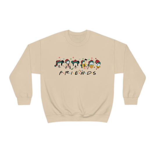 Christmas Friends Sweater Unisex Heavy Blend™ Crewneck Sweatshirt - ESSENTIALS365