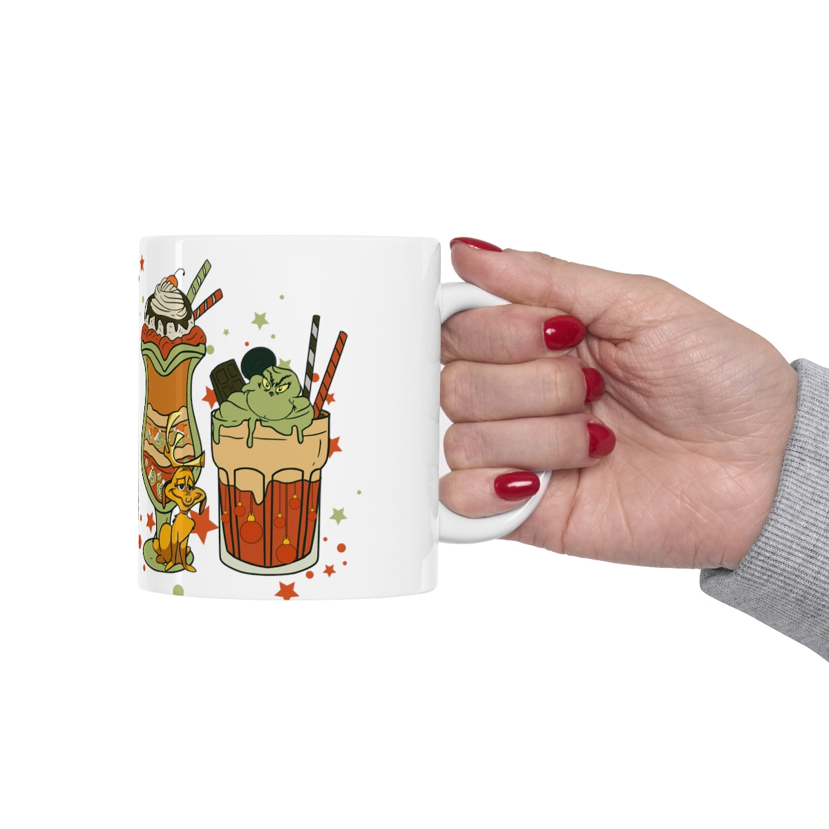 The GRINCH Ceramic Mug 11oz - ESSENTIALS365