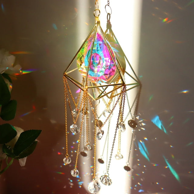 Shining Crystal Light Catcher Prism Pendant - ESSENTIALS365