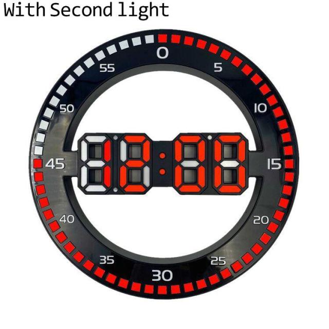 Digital Wall Clock - ESSENTIALS365