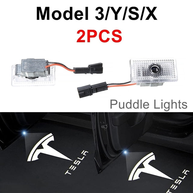 For Tesla Model 3 Y S X Puddle Lights No Fade - ESSENTIALS365