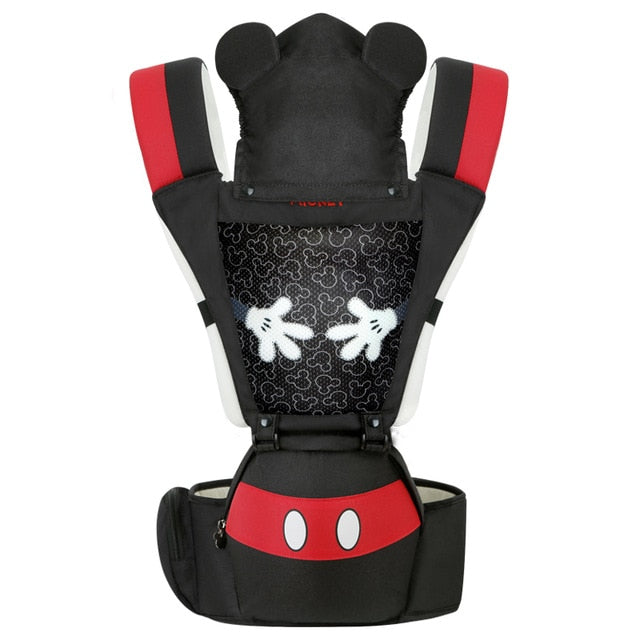 Disney Ergonomic Baby Carrier Infant Kid Baby Hipseat Sling Front Facing Kangaroo Minnie Baby Wrap Carrier For Baby Travel - ESSENTIALS365