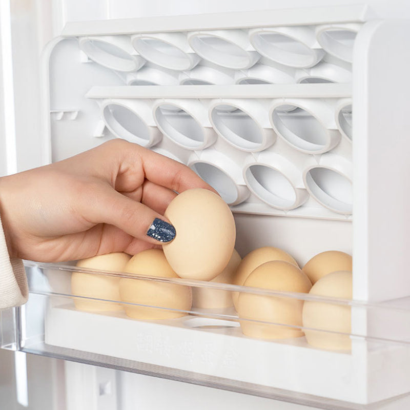 3 Layer Flip-Type Egg Storage